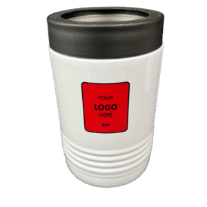 Traditional Can Holder with Color Logo DS1007whb