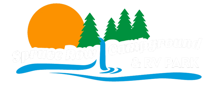 Spruce Row Campground Reverse Logo